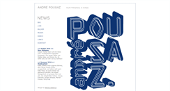 Desktop Screenshot of andrepousaz.ch